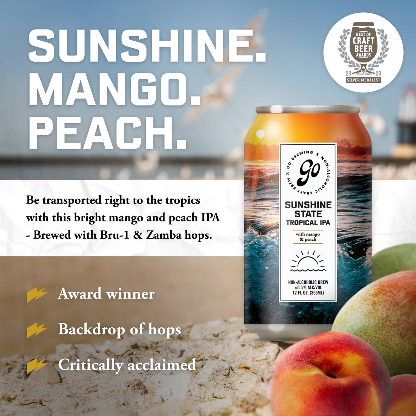 Go Brewing Sunshine State Tropical IPA