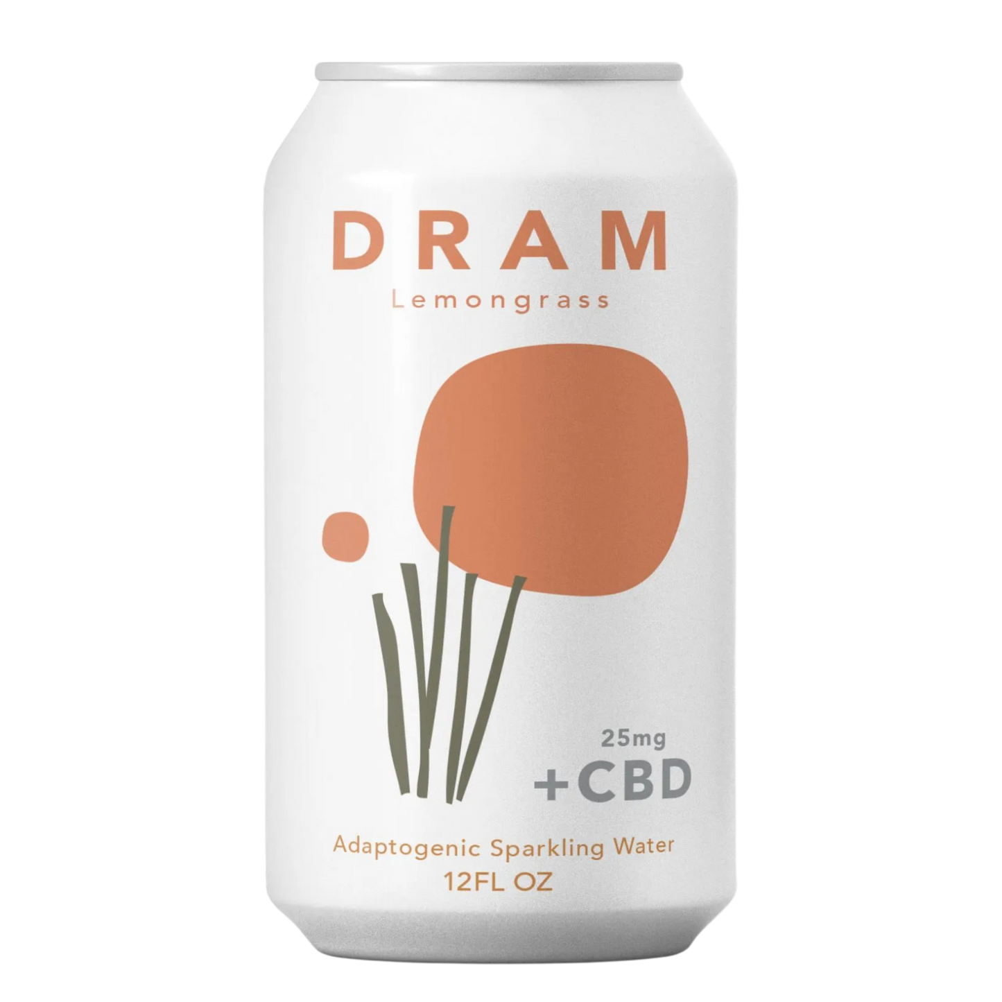 Dram Lemongrass Adaptogenic CBD Sparkling Water