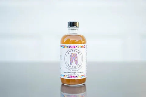 Sharab Shrubs Asian Pear Ginger Cinnamon